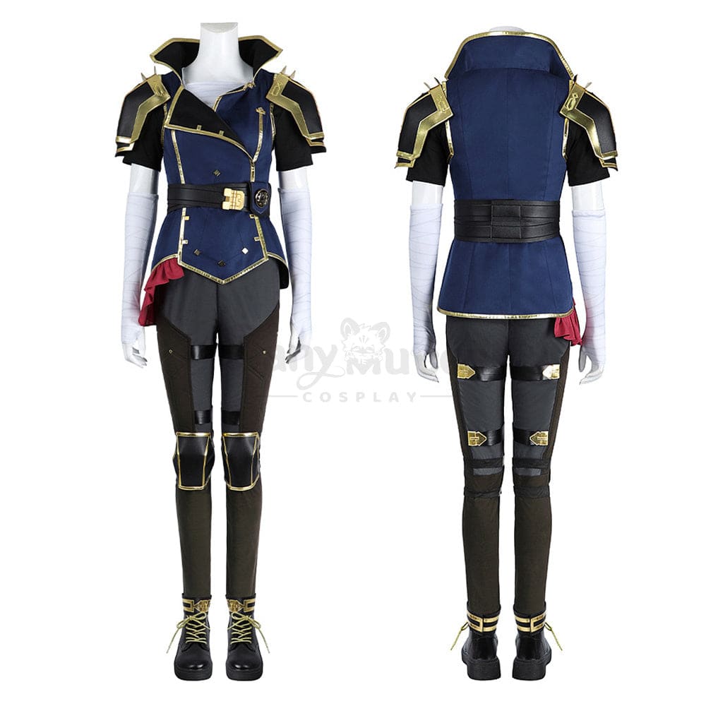 Game League Of Legends Cosplay Arcane Vi Costume Costumes