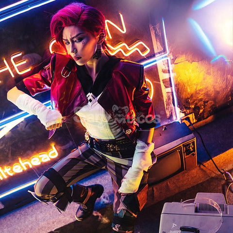 Game League Of Legends Cosplay Arcane Vi Costume Costumes