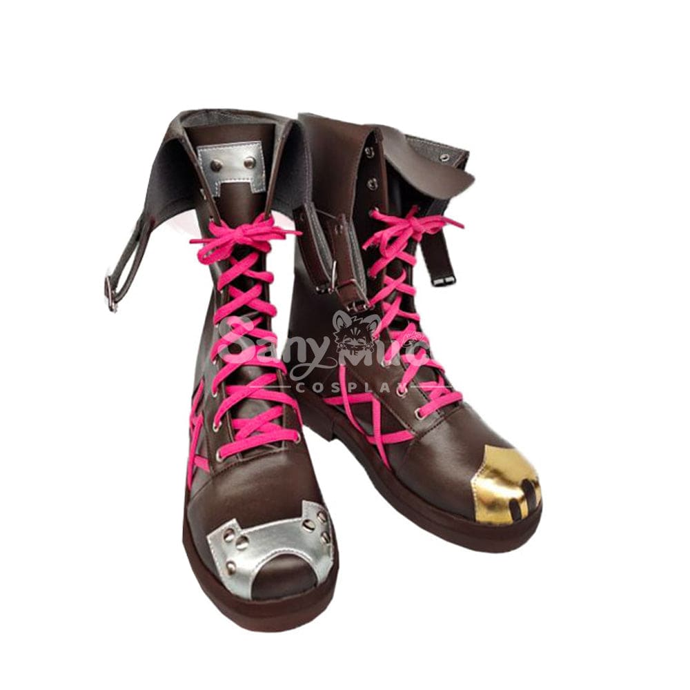 Game Genshin Impact Cosplay Jinx Shoes Boots