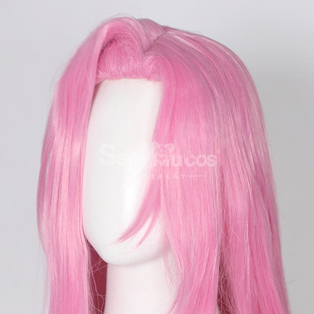 Game League Of Legends: Wild Rift Cosplay Crystal Rose Seraphine Wig Wigs