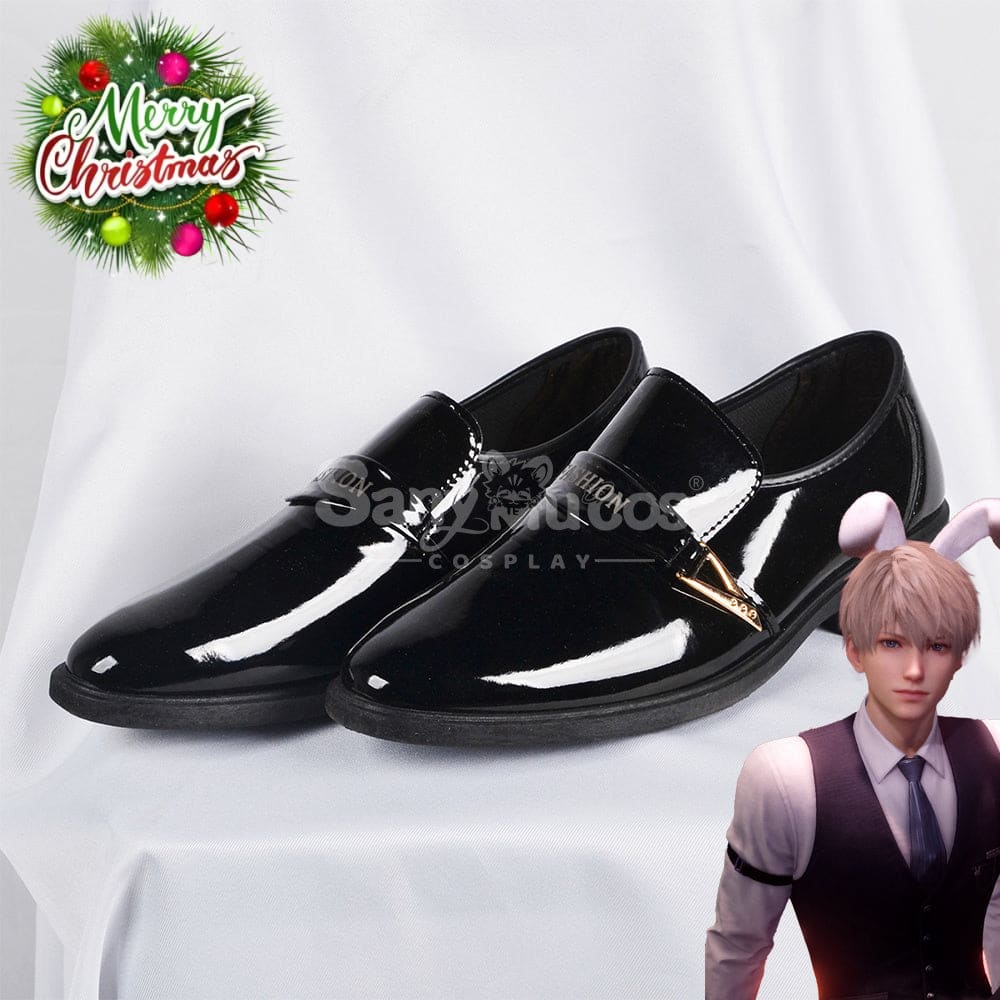 Game Love And Deepspace Cosplay Fluffy Trap Xavier Shoes Boots