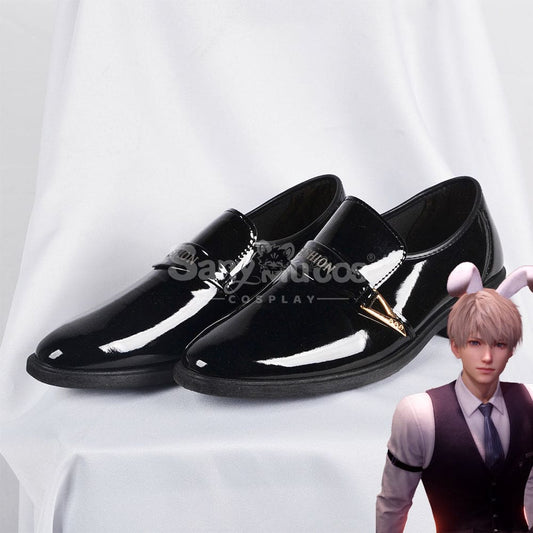 Game Love And Deepspace Cosplay Fluffy Trap Xavier Shoes Boots 1000