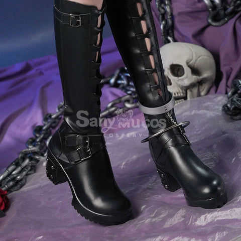 Game Love And Deepspace Cosplay Nightwalker Evol Shoes Boots