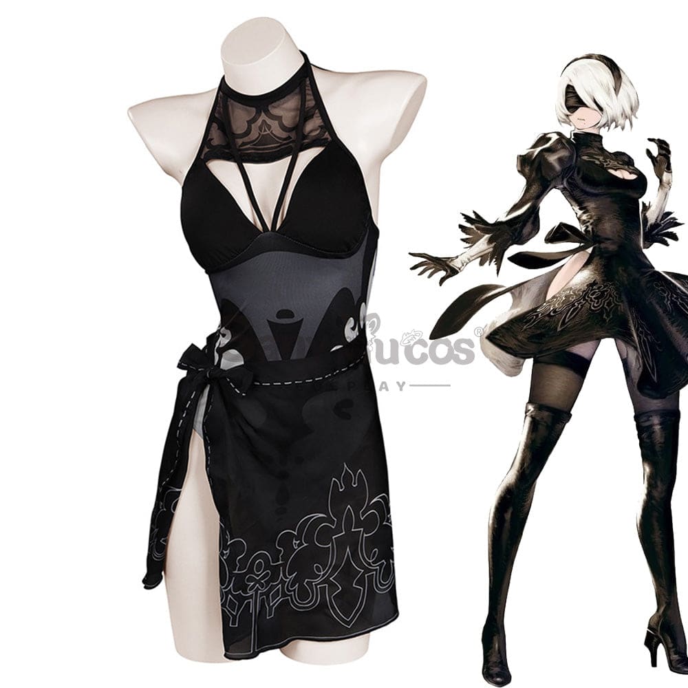 Game Nier:automata Cosplay Swimsuit Yorha No. 2 Type B Costume供应商已下架 Costumes