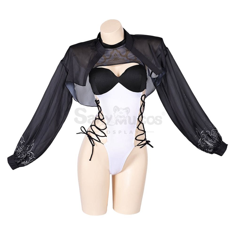 Game Nier:automata Cosplay Yorha No. 2 Type B Swimsuit Costume Costumes