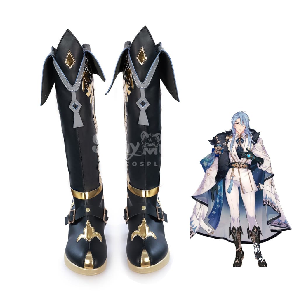 Game Nu:Carnival Cosplay Edmond Cosplay Shoes Cosplay Shoes Boots