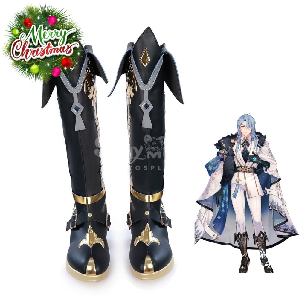 Game Nu:Carnival Cosplay Edmond Cosplay Shoes Cosplay Shoes Boots