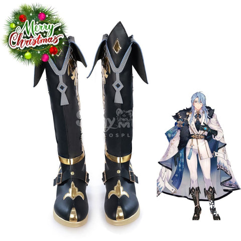 Game Nu:Carnival Cosplay Edmond Cosplay Shoes Cosplay Shoes Boots