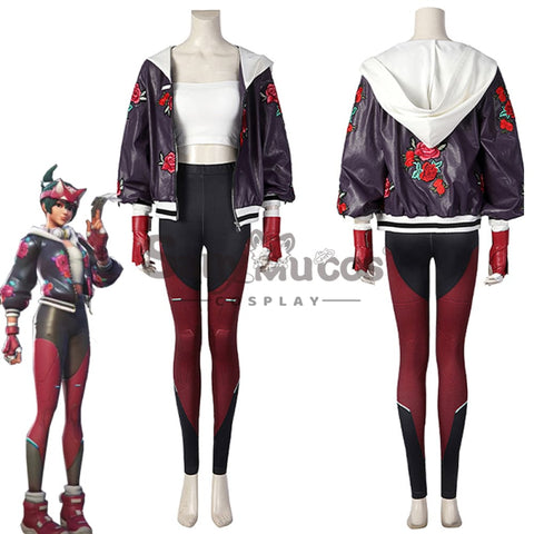 Game Overwatch 2 Kiriko Cosplay Costume Casual Wear Costumes