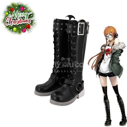 Game Persona 5 Cosplay Futaba Sakura Cosplay Shoes Cosplay Shoes Boots 1000