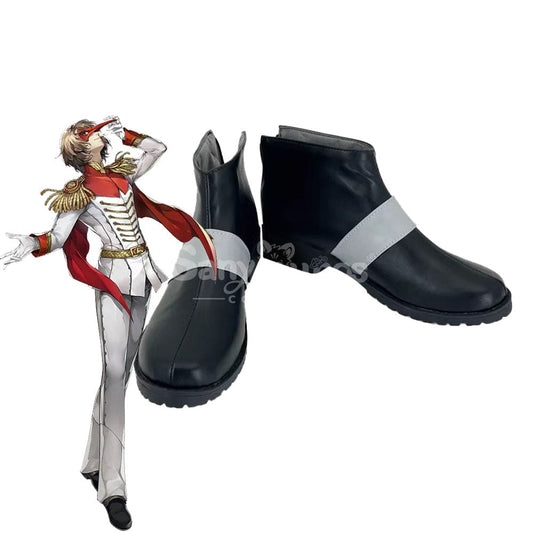 Game Persona 5 Cosplay Goro Akechi Cosplay Shoes Cosplay Shoes Boots 1000