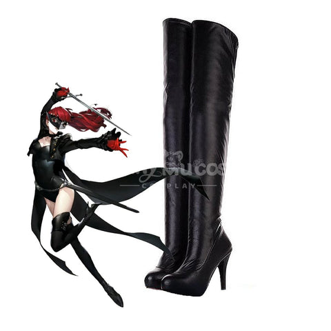 Game Persona 5 Cosplay Kasumi Yoshizawa Monster Thief Suit Cosplay Shoes Cosplay Shoes Boots