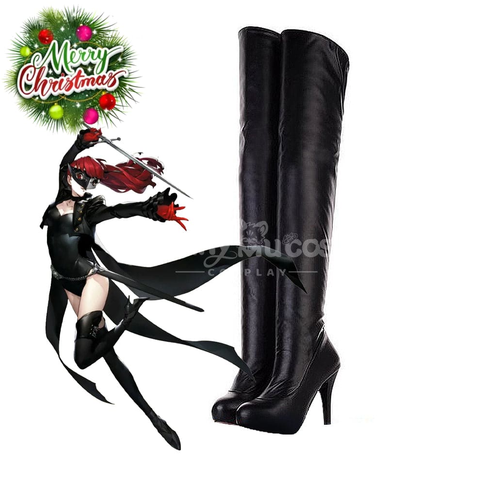 Game Persona 5 Cosplay Kasumi Yoshizawa Monster Thief Suit Cosplay Shoes Cosplay Shoes Boots