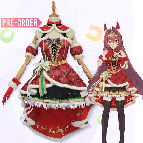 Game Pretty Derby Cosplay Daiwa Scarlet Christmas Costume Premium Edition Costumes