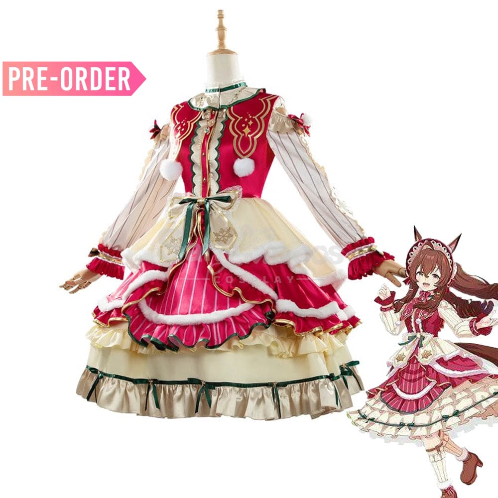 Game Pretty Derby Cosplay Mejiro Bright Christmas Costume Premium Edition Costumes