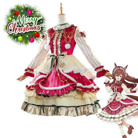 Game Pretty Derby Cosplay Mejiro Bright Christmas Costume Premium Edition Costumes