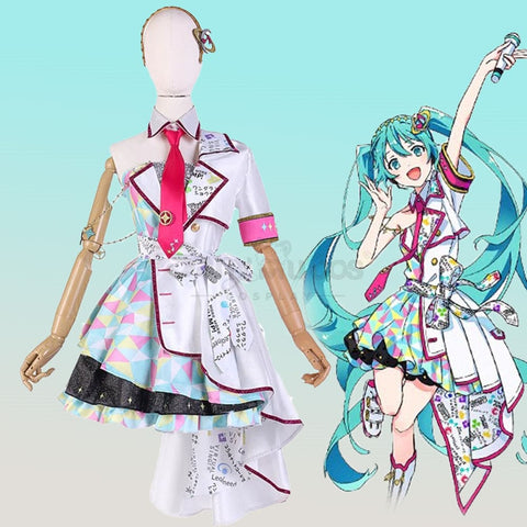 Game Project Sekai: Colorful Stage! Feat. Hatsune Miku Cosplay 2Nd Anniversary Journey Costume
