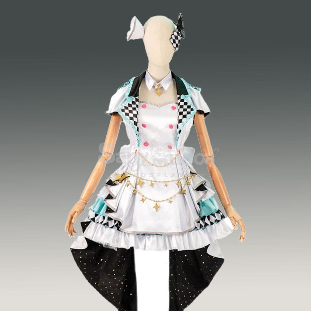 Game Project Sekai: Colorful Stage! Feat. Hatsune Miku Cosplay More Jump Miku/Meiko Costume / Xs