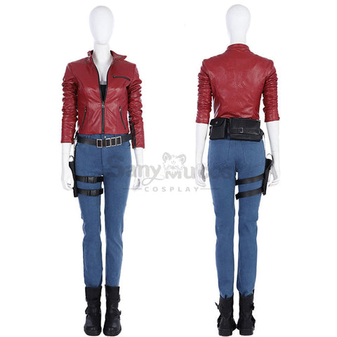 Game Resident Evil 2 Remake Cosplay Claire Redfield Costume Costumes