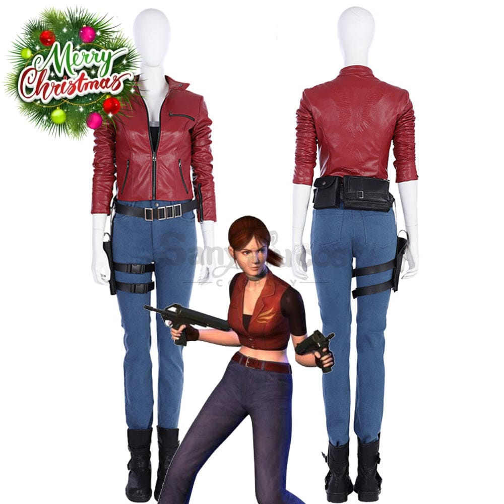 Game Resident Evil 2 Remake Cosplay Claire Redfield Costume Costumes
