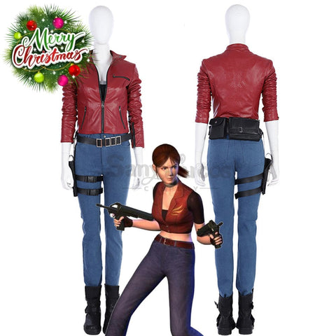 Game Resident Evil 2 Remake Cosplay Claire Redfield Costume Costumes