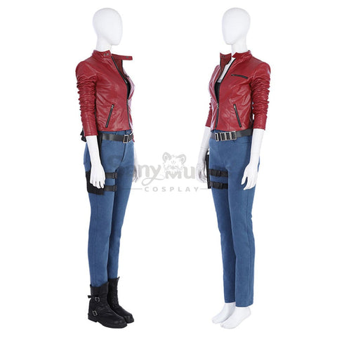 Game Resident Evil 2 Remake Cosplay Claire Redfield Costume Costumes