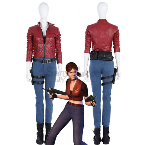 Game Resident Evil 2 Remake Cosplay Claire Redfield Costume Costumes