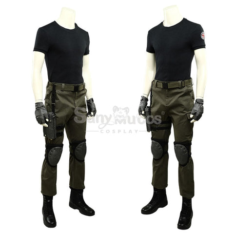 Game Resident Evil 3 Remake Cosplay Carlos Oliveira Costume Costumes