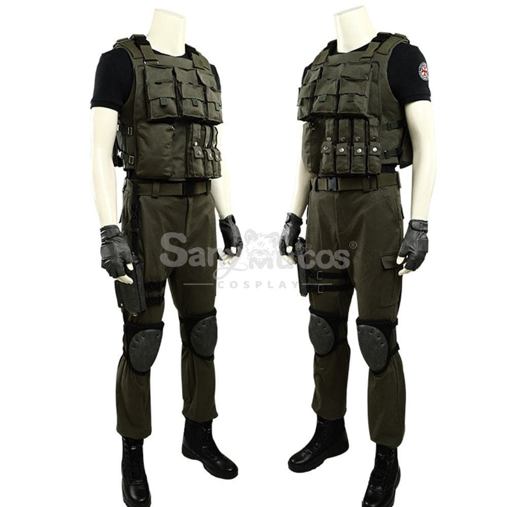 Game Resident Evil 3 Remake Cosplay Carlos Oliveira Costume Costumes