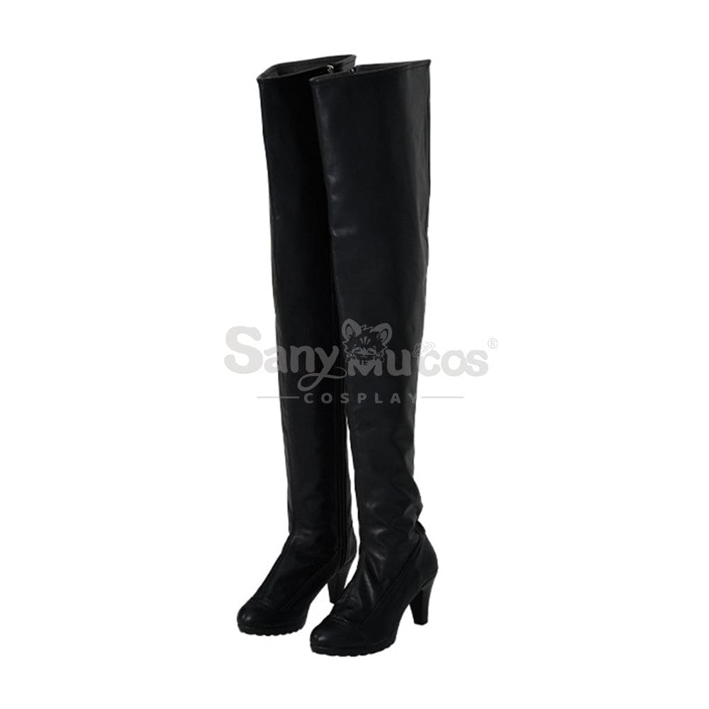 Game Resident Evil 4 Remake Cosplay Ada Wong Sweater Shoes Boots