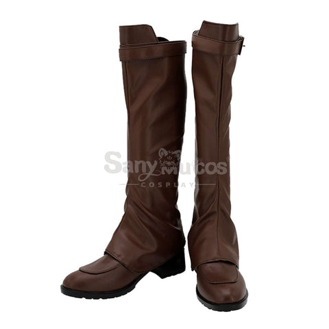 Game Resident Evil 4 Remake Cosplay Ashley Graham Shoes Boots