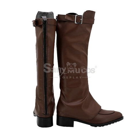 Game Resident Evil 4 Remake Cosplay Ashley Graham Shoes Boots