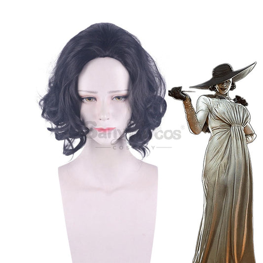 Game Resident Evil 8 Cosplay Alcina Dimitrescu Wig Wigs 1000