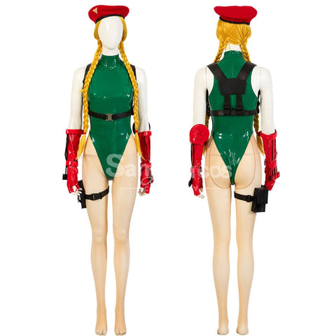 Game Street Fighter Cosplay Cammy White Costume Costumes