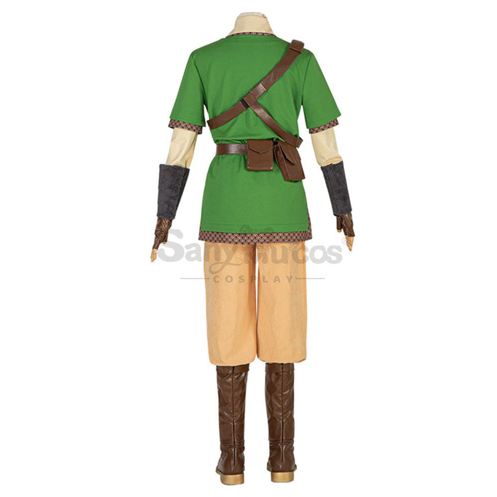 Game The Legend Of Zelda Cosplay Green Link Costume Costumes