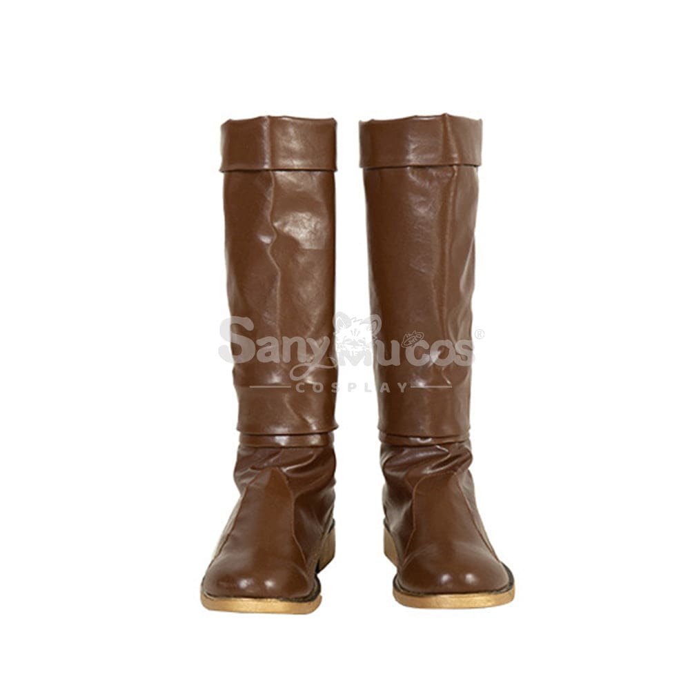 Game The Legend Of Zelda Cosplay Link Brown Shoes Boots