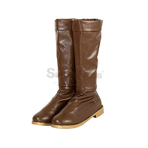 Game The Legend Of Zelda Cosplay Link Brown Shoes Boots