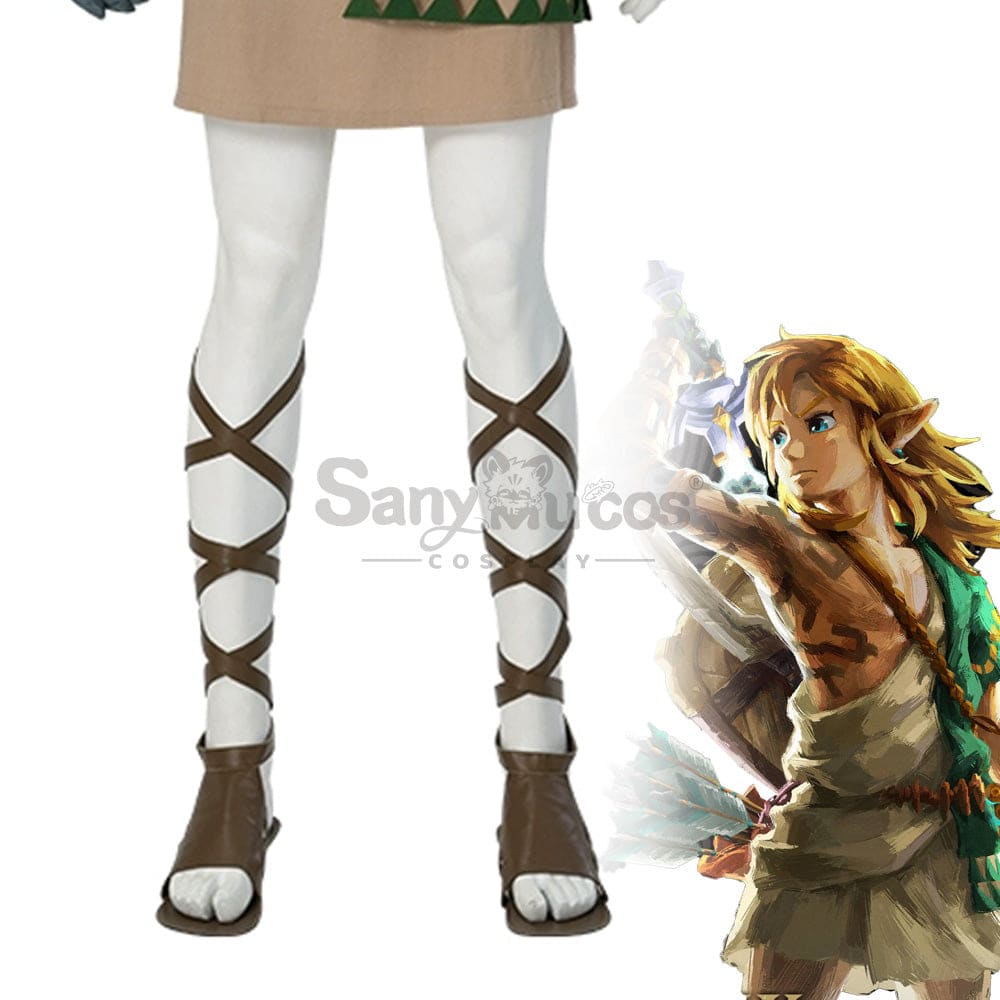 Game The Legend Of Zelda Cosplay Link Shoes Boots