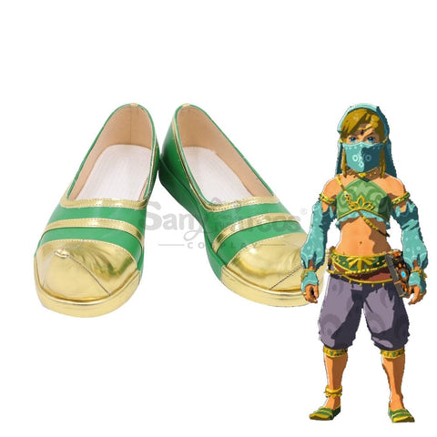 Game The Legend Of Zelda Cosplay Link Shoes Boots