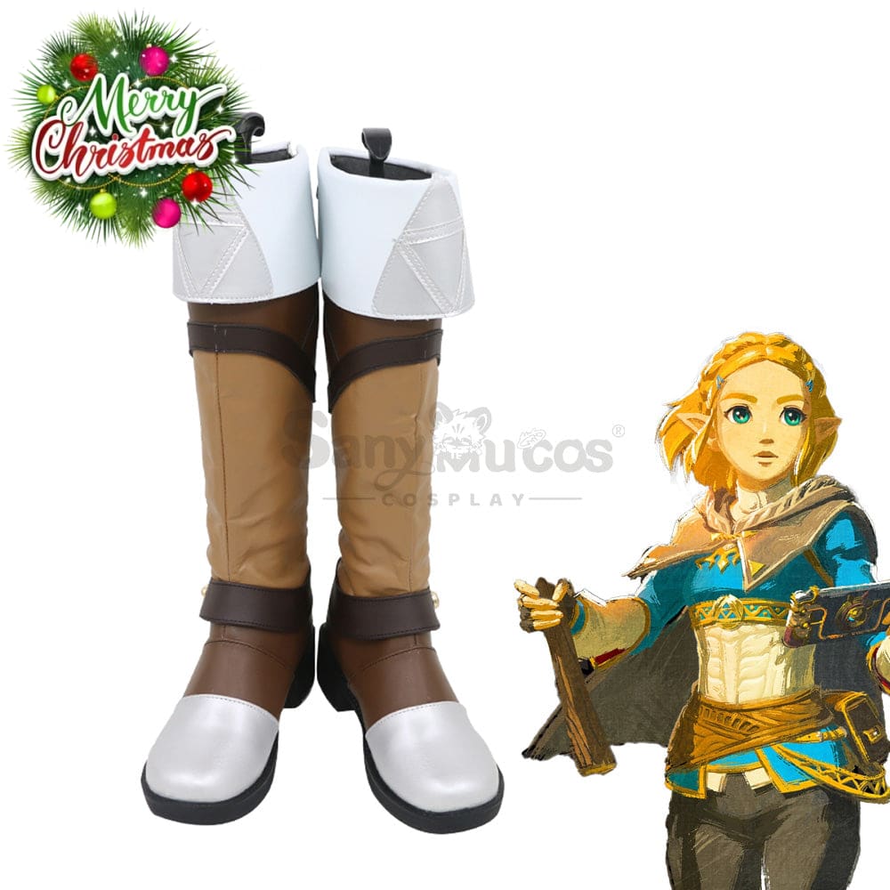Game The Legend Of Zelda Princess Shoes Cosplay Boots
