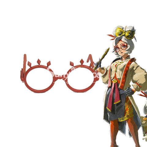 Game The Legend Of Zelda Purah Glasses Cosplay Prop