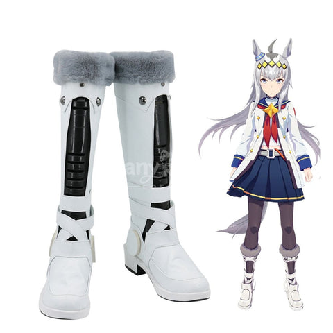 Game Uma Musume Pretty Derby Cosplay Oguri Cap Uniform Cosplay Shoes Cosplay Shoes Boots