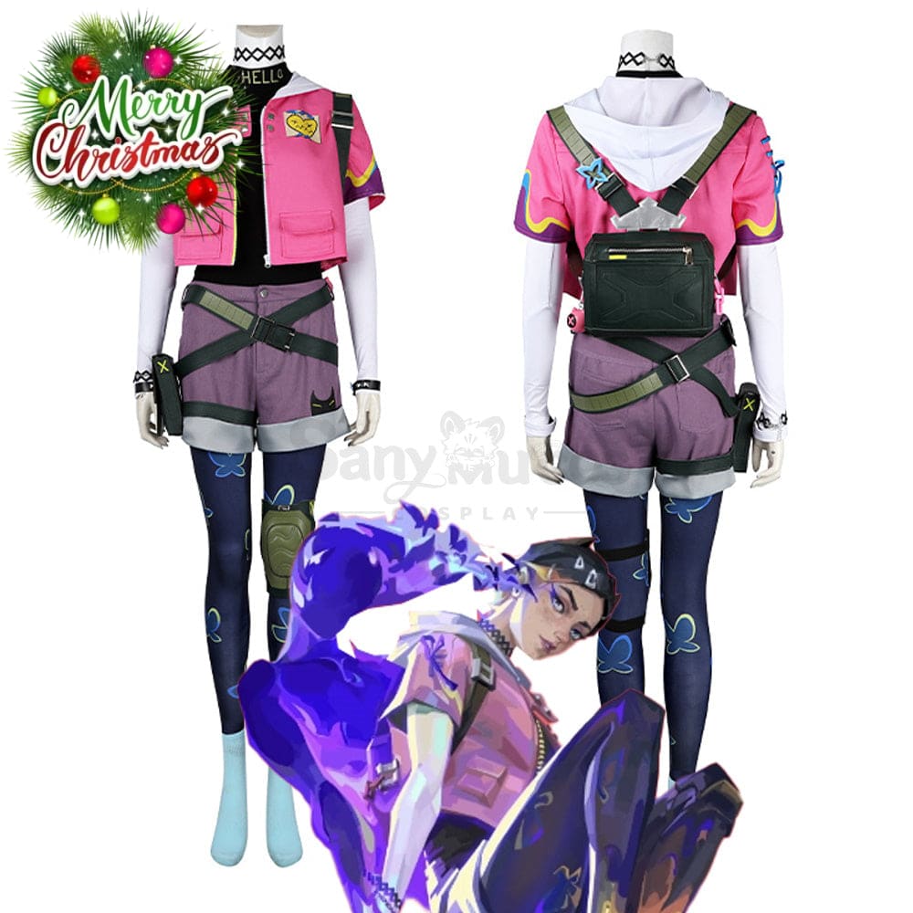 Game Valorant Cosplay Clove Costume Plus Size Costumes