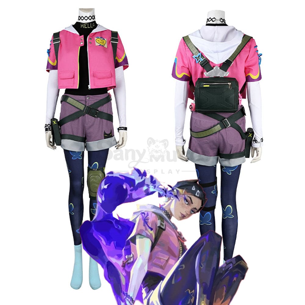 Game Valorant Cosplay Clove Costume Plus Size Costumes