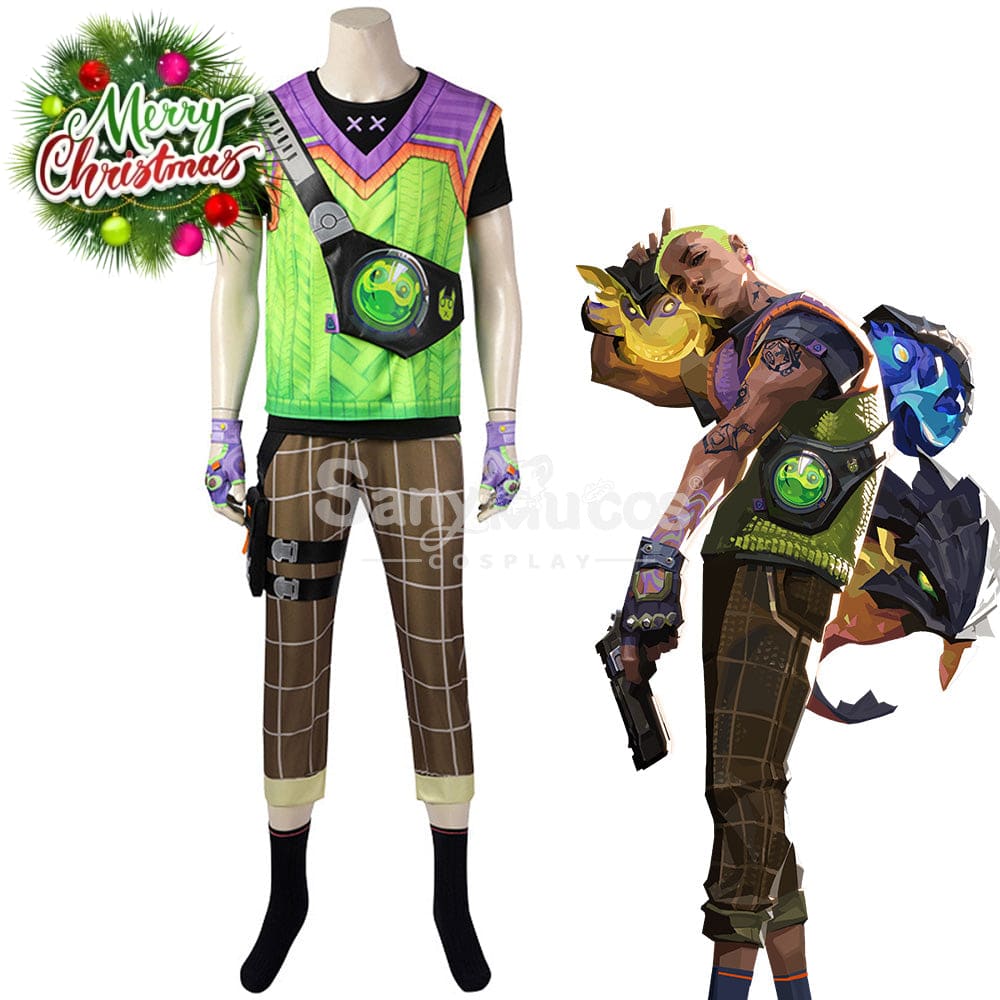 Game Valorant Cosplay Gekko Costume Costumes