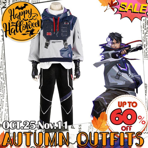 Game Valorant Cosplay Iso Costume Costumes