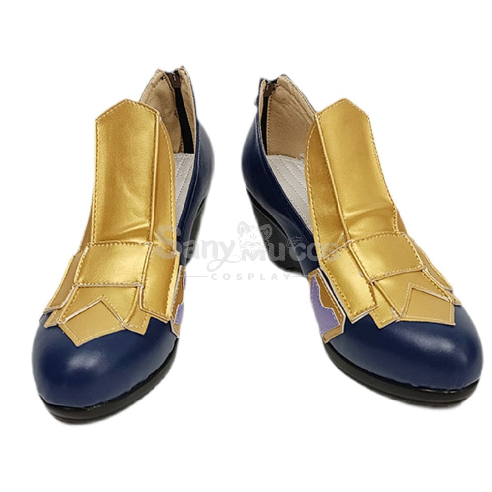 Game Valorant Duelist Reyna Cosplay Shoes Boots