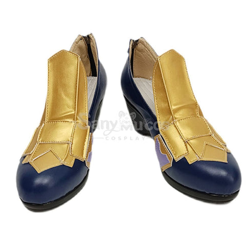 Game Valorant Duelist Reyna Cosplay Shoes Boots