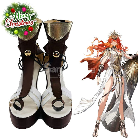Game Wuthering Waves Cosplay AUGUSTA Cosplay Shoes Cosplay Shoes Boots 1000