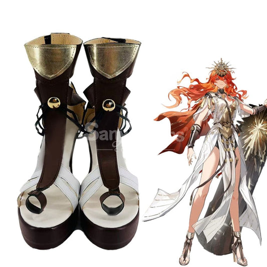 Game Wuthering Waves Cosplay AUGUSTA Cosplay Shoes Cosplay Shoes Boots 1000